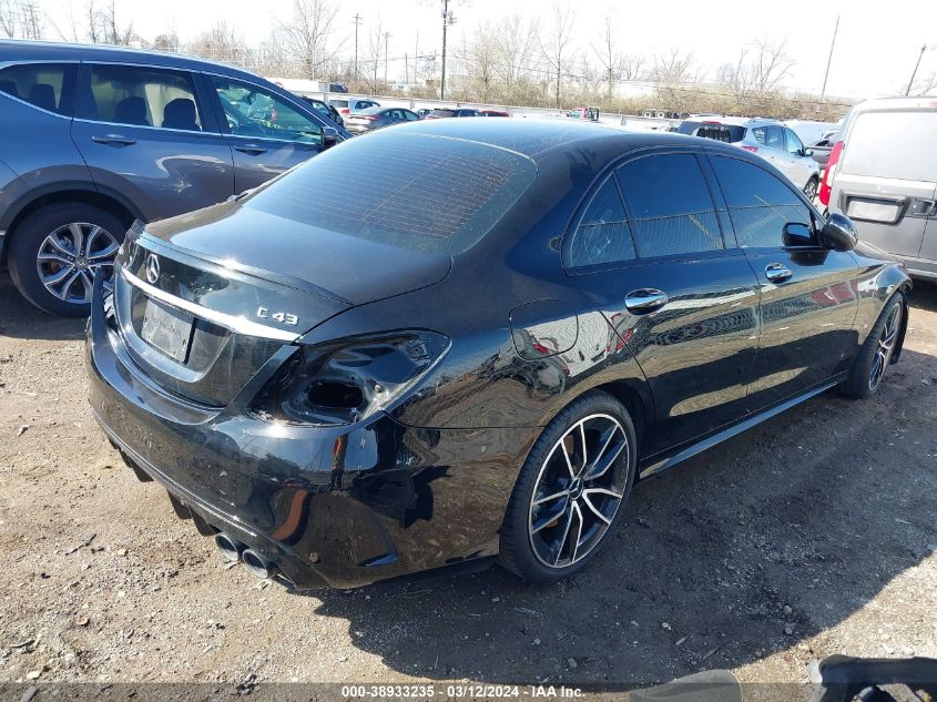 VIN W1KWF6EB8LR597054 2020 Mercedes-Benz AMG C 43,... no.4