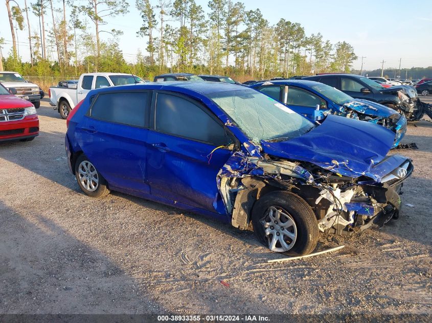 2012 Hyundai Accent Gs VIN: KMHCT5AEXCU043460 Lot: 38933355