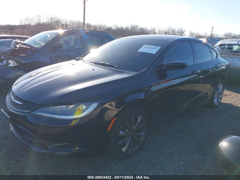 2015 Chrysler 200 S VIN: 1C3CCCBB3FN675488 Lot: 38933422