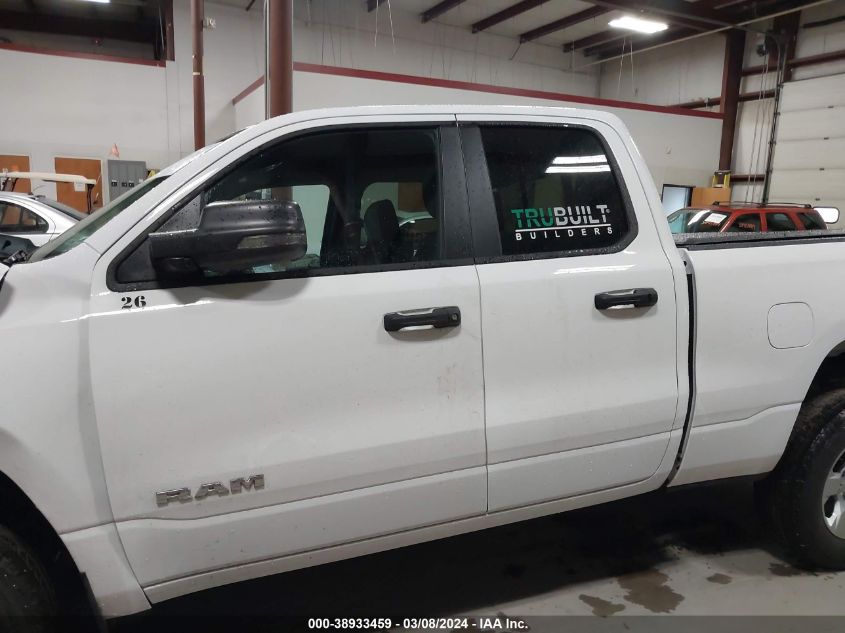 2024 Ram 1500 Big Horn Quad Cab 4X4 6'4 Box VIN: 1C6SRFBT0RN164851 Lot: 38933459