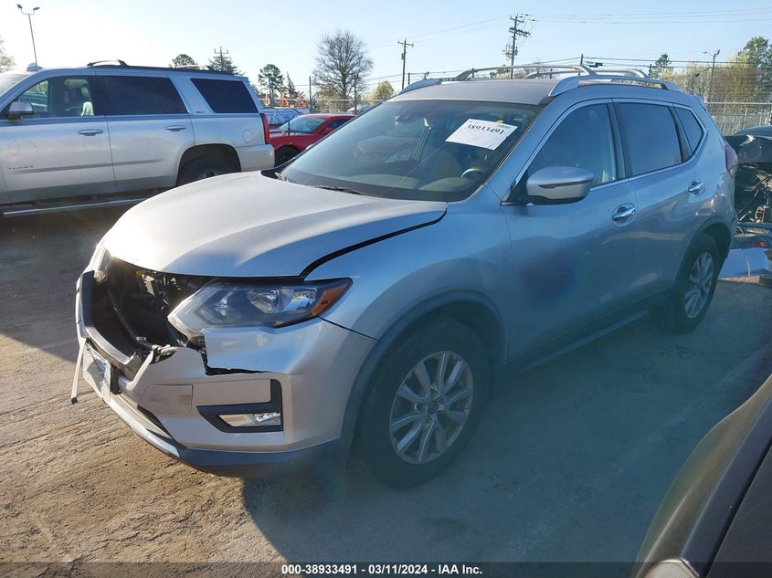 VIN KNMAT2MT7KP544436 2019 NISSAN ROGUE SV