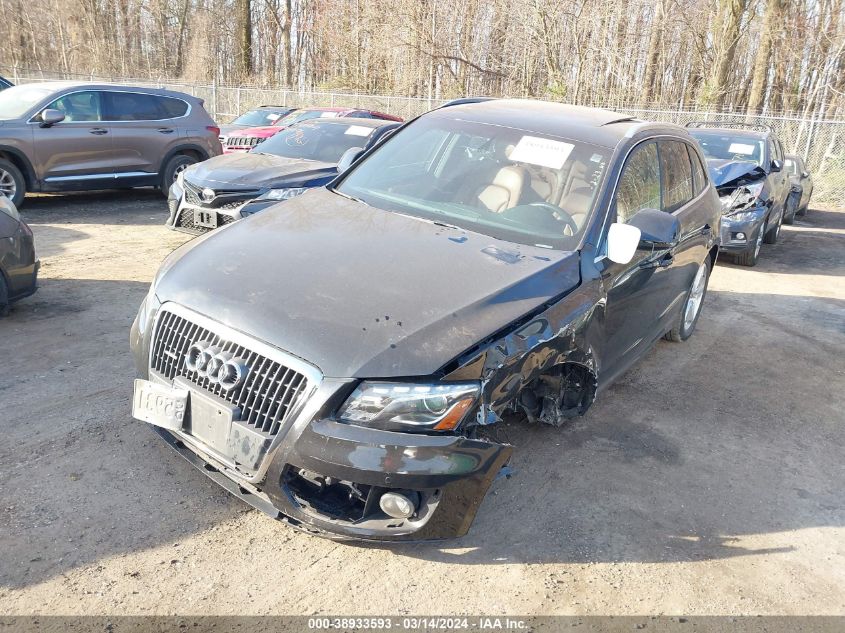 2012 Audi Q5 2.0T Premium VIN: WA1LFAFP1CA130044 Lot: 38933593