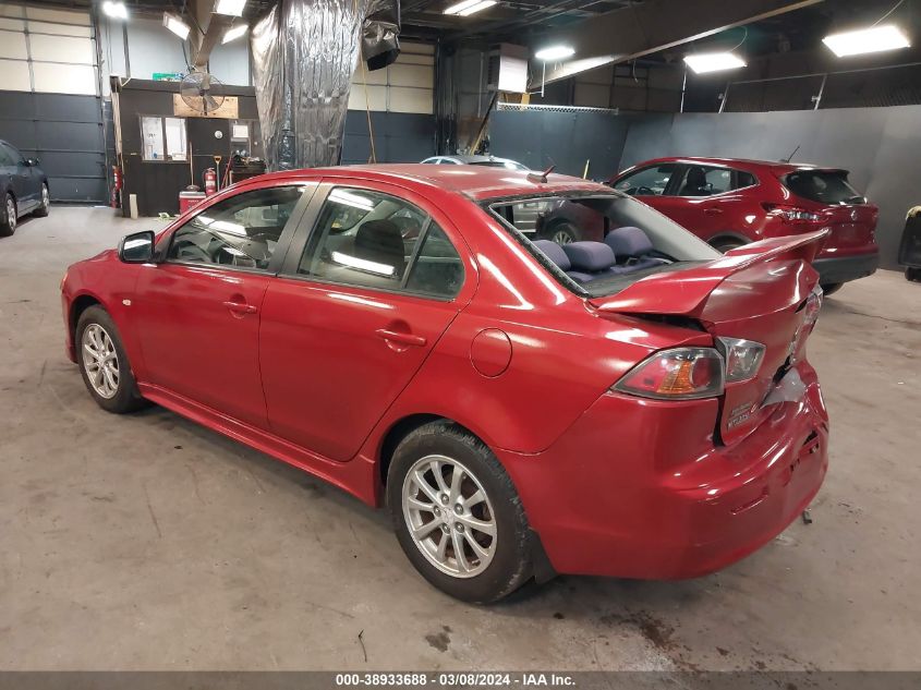 2010 Mitsubishi Lancer Es VIN: JA32U2FU0AU008501 Lot: 38933688