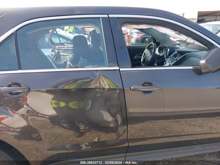 2016 CHEVROLET EQUINOX LS - 1GNALBEK9GZ101553