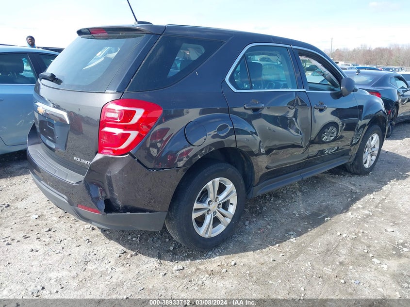 2016 CHEVROLET EQUINOX LS - 1GNALBEK9GZ101553