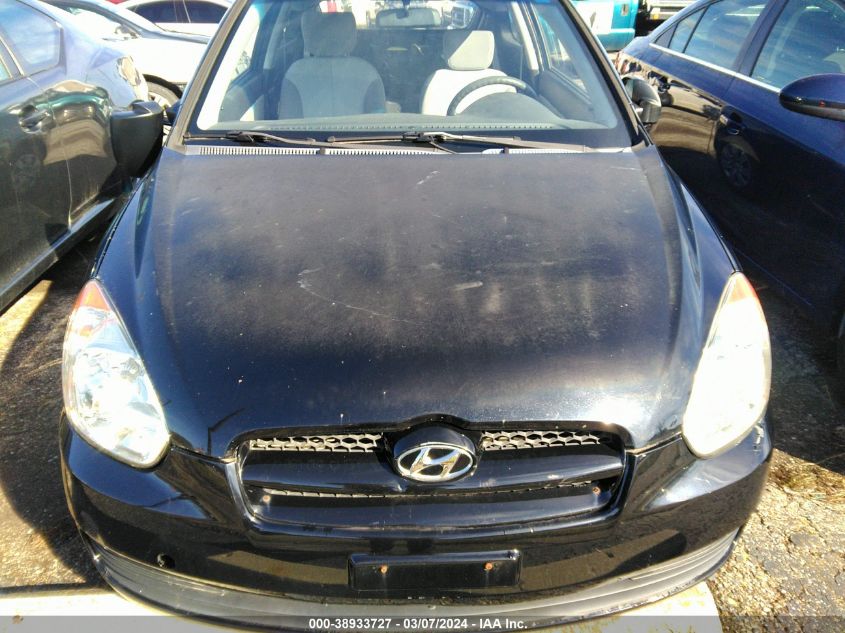 2008 Hyundai Accent Gs VIN: KMHCM36C58U06581 Lot: 38933727