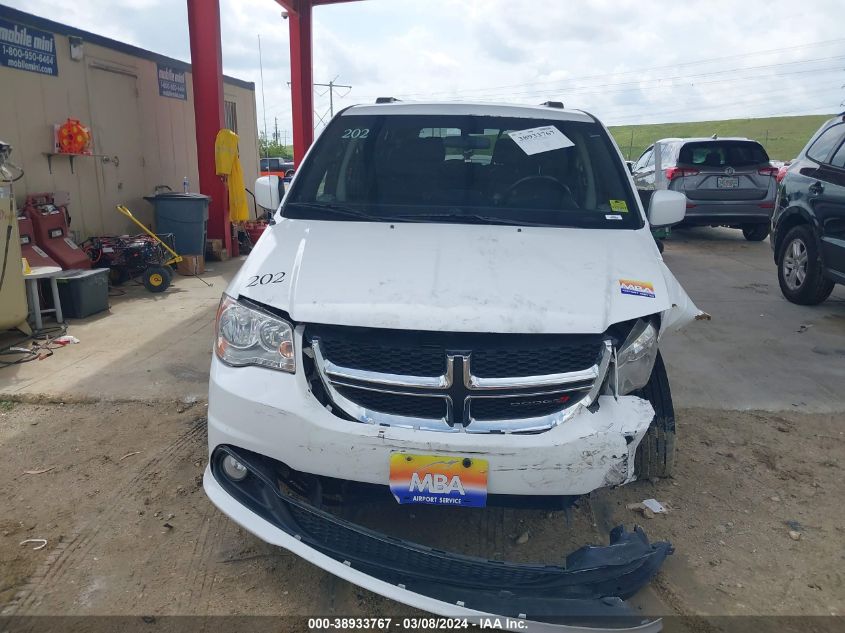 2019 Dodge Grand Caravan Sxt VIN: 2C4RDGCG1KR712622 Lot: 38933767