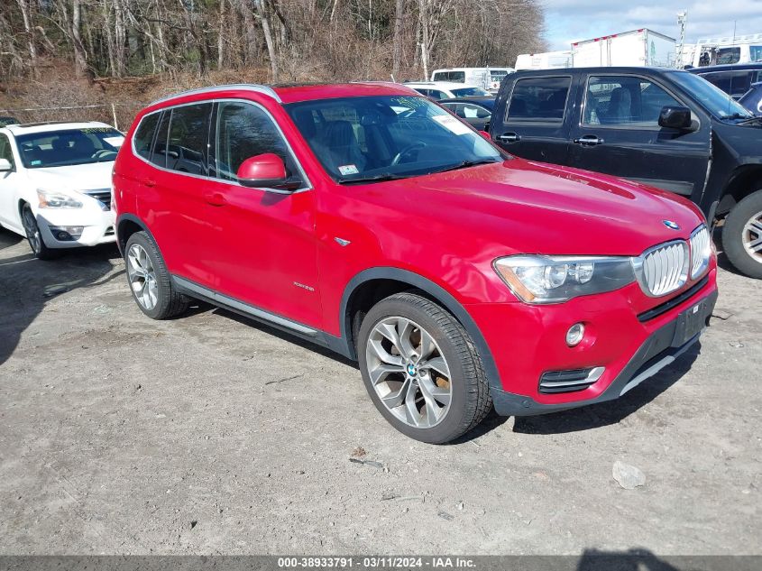 2017 BMW X3 XDRIVE28I - 5UXWX9C34H0T20030