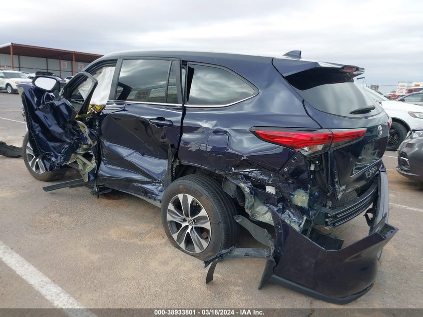 2023 TOYOTA HIGHLANDER 2.4L I4   N(VIN: 5TDKDRBH1PS501183