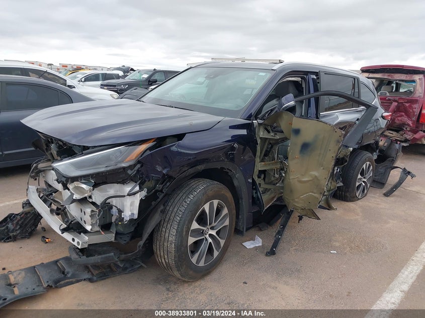 2023 TOYOTA HIGHLANDER VIN: 5TDKDRBH1PS501183
