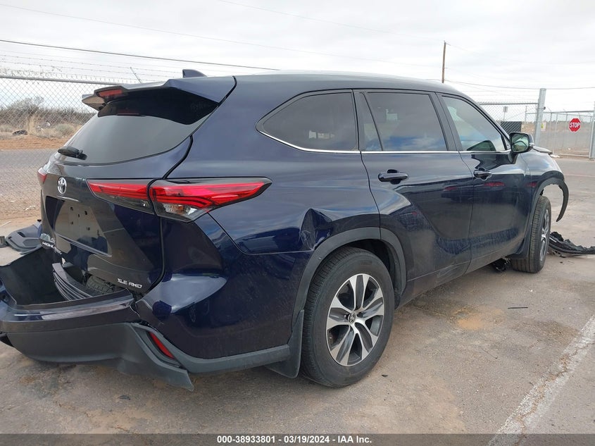 2023 TOYOTA HIGHLANDER VIN: 5TDKDRBH1PS501183