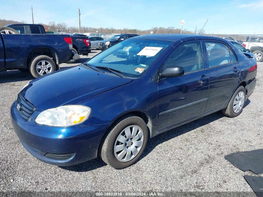 2004 Toyota Corolla Ce VIN: 2T1BR32E14C174874 Lot: 38933816