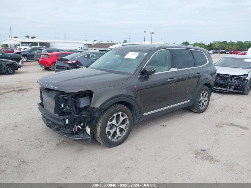 2020 Kia Telluride Ex VIN: 5XYP3DHC7LG034303 Lot: 38933848