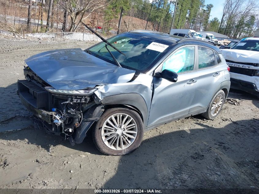 2020 Hyundai Kona Sel VIN: KM8K22AA0LU591672 Lot: 38933926