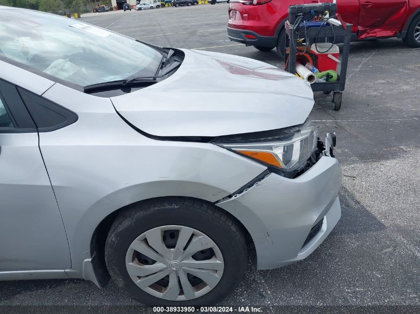 2021 Nissan Versa S Xtronic Cvt VIN: 3N1CN8DV7ML807341 Lot: 38933950