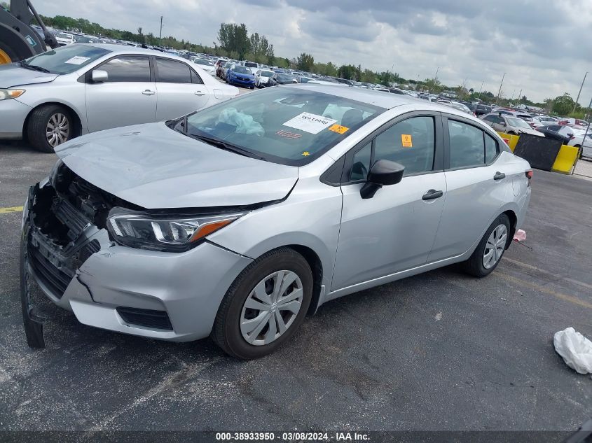 2021 Nissan Versa S Xtronic Cvt VIN: 3N1CN8DV7ML807341 Lot: 38933950