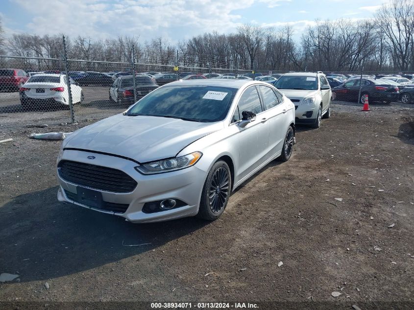 2014 Ford Fusion Titanium VIN: 3FA6P0K98ER266218 Lot: 38934071