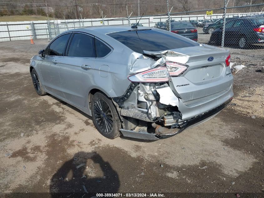 2014 Ford Fusion Titanium VIN: 3FA6P0K98ER266218 Lot: 38934071