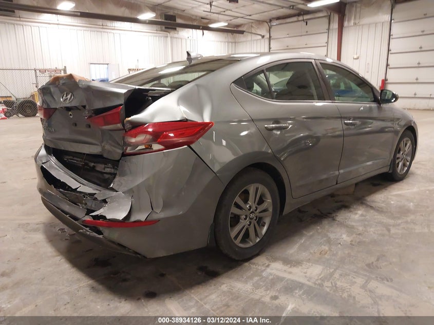 VIN KMHD84LF7JU626586 2018 HYUNDAI ELANTRA VALUE EDITION