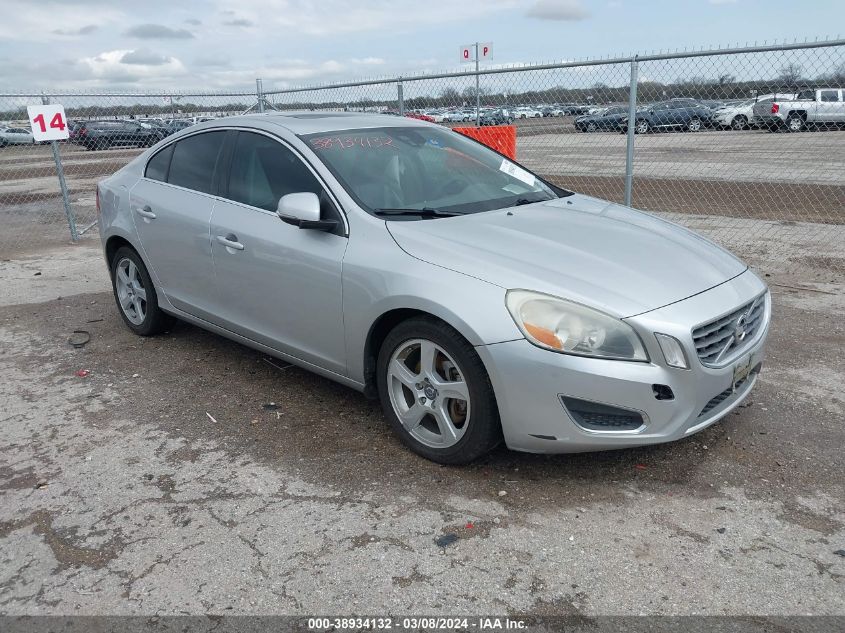 2012 Volvo S60 T5 VIN: YV1622FS2C2133614 Lot: 38934132