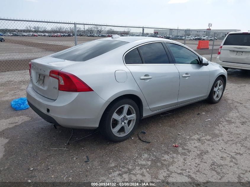 2012 Volvo S60 T5 VIN: YV1622FS2C2133614 Lot: 38934132