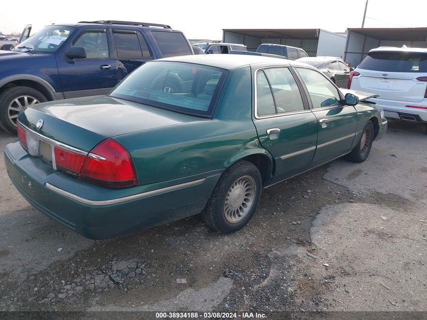 2000 Mercury Grand Marquis Ls VIN: 2MEFM75W2YX608568 Lot: 38934188