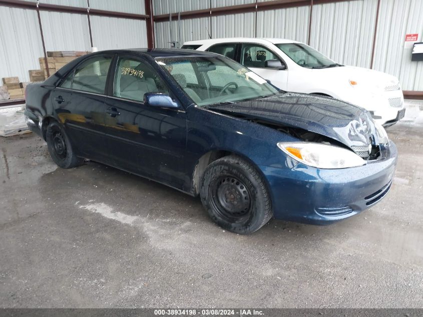 2003 Toyota Camry Le VIN: 4T1BE32K43U160532 Lot: 38934198