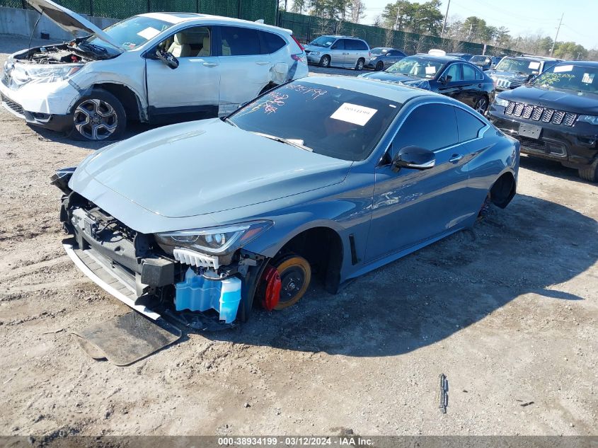 2022 Infiniti Q60 Red Sport 400 Awd VIN: JN1FV7LLXNM681023 Lot: 38934199