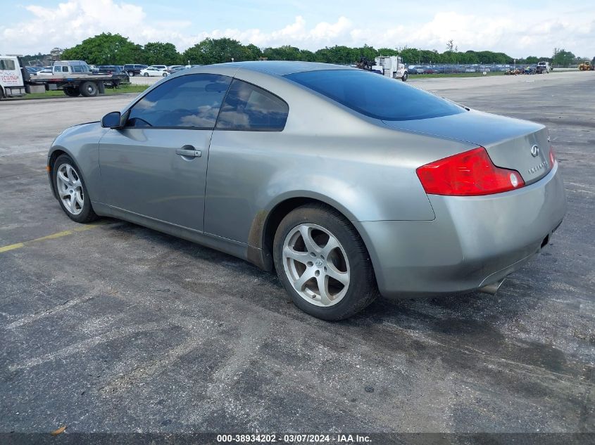 2004 Infiniti G35 VIN: JNKCV54E34M825996 Lot: 38934202