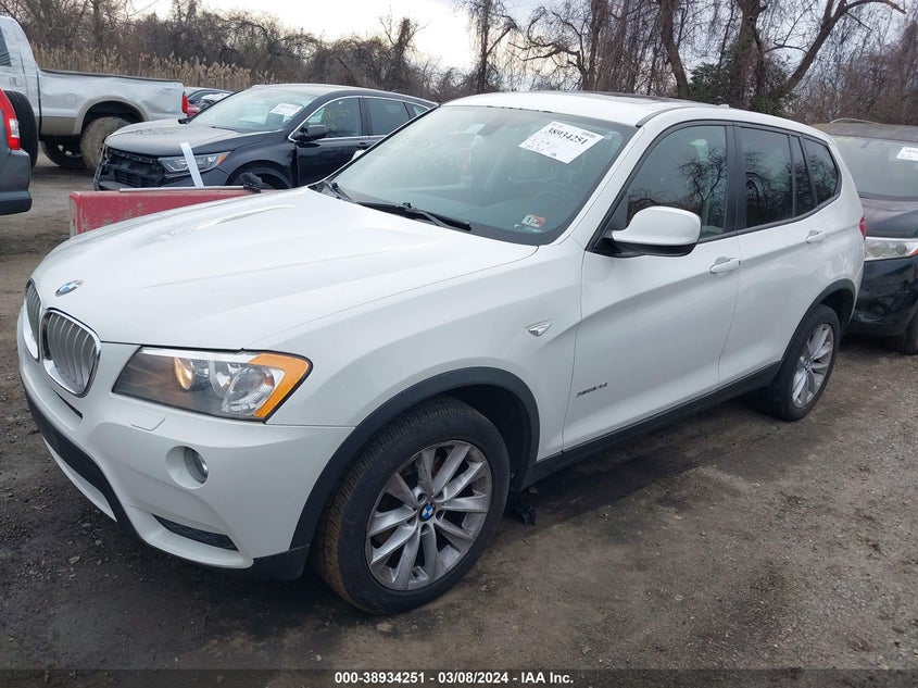 2014 BMW X3 VIN: 5UXWX9C53E0D34730