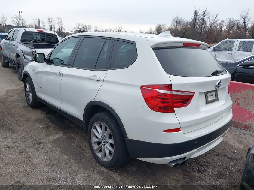 2014 BMW X3 VIN: 5UXWX9C53E0D34730