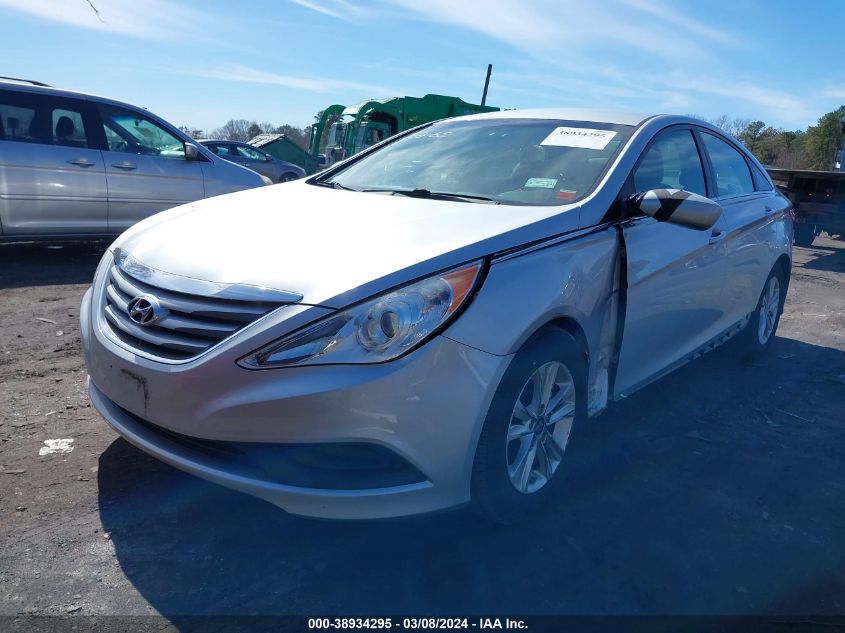 2014 Hyundai Sonata Gls VIN: 5NPEB4AC0EH875640 Lot: 38934295