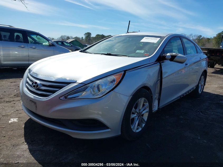 2014 Hyundai Sonata Gls VIN: 5NPEB4AC0EH875640 Lot: 38934295