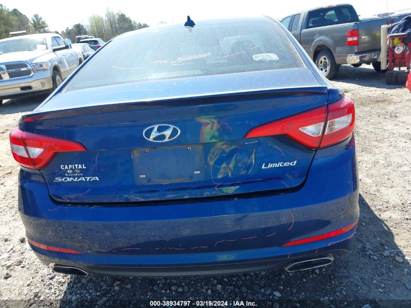 2017 HYUNDAI SONATA LIMITED - 5NPE34AF0HH486492