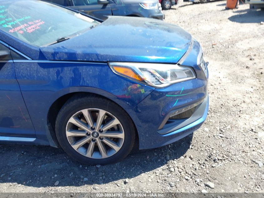 2017 Hyundai Sonata Limited VIN: 5NPE34AF0HH486492 Lot: 38934797