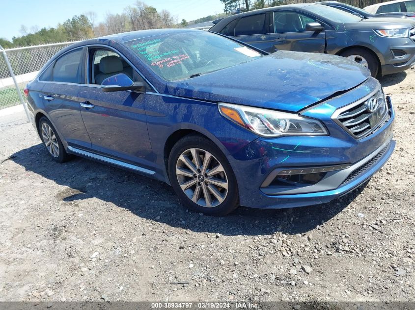 2017 Hyundai Sonata Limited VIN: 5NPE34AF0HH486492 Lot: 38934797