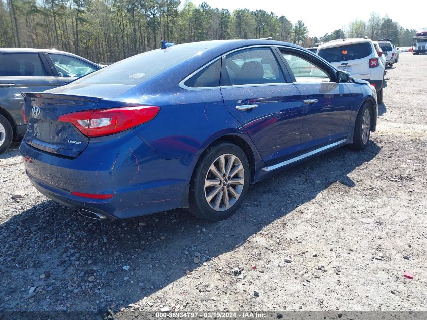 2017 HYUNDAI SONATA LIMITED - 5NPE34AF0HH486492