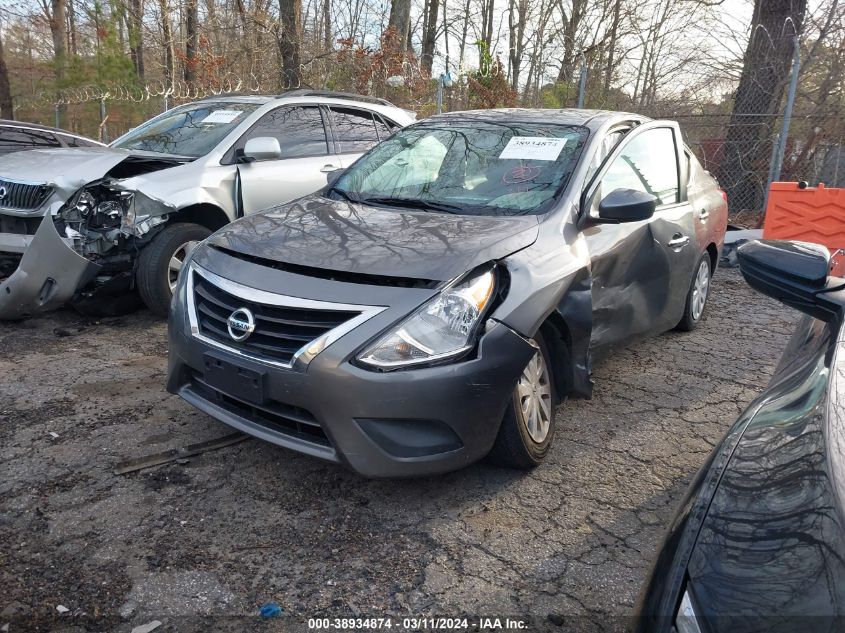 2018 Nissan Versa 1.6 Sv VIN: 3N1CN7AP6JL826409 Lot: 38934874