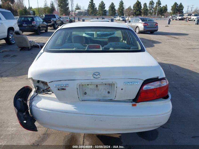 2000 Mazda 626 Es/Lx VIN: 1YVGF22C4Y5132445 Lot: 38934889