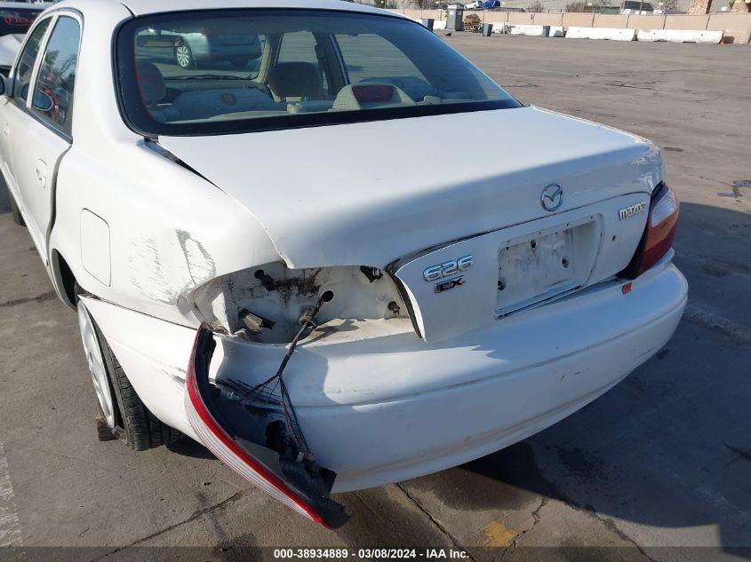 2000 Mazda 626 Es/Lx VIN: 1YVGF22C4Y5132445 Lot: 38934889