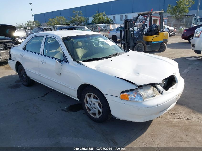 2000 Mazda 626 Es/Lx VIN: 1YVGF22C4Y5132445 Lot: 38934889