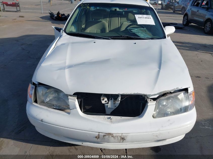 2000 Mazda 626 Es/Lx VIN: 1YVGF22C4Y5132445 Lot: 38934889