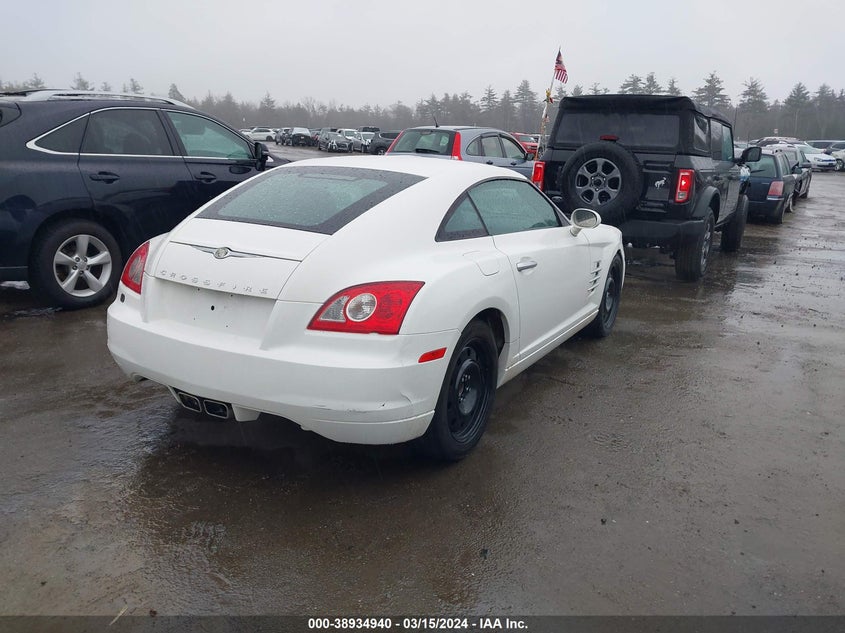 2004 Chrysler Crossfire VIN: 1C3AN69L94X004099 Lot: 38934940