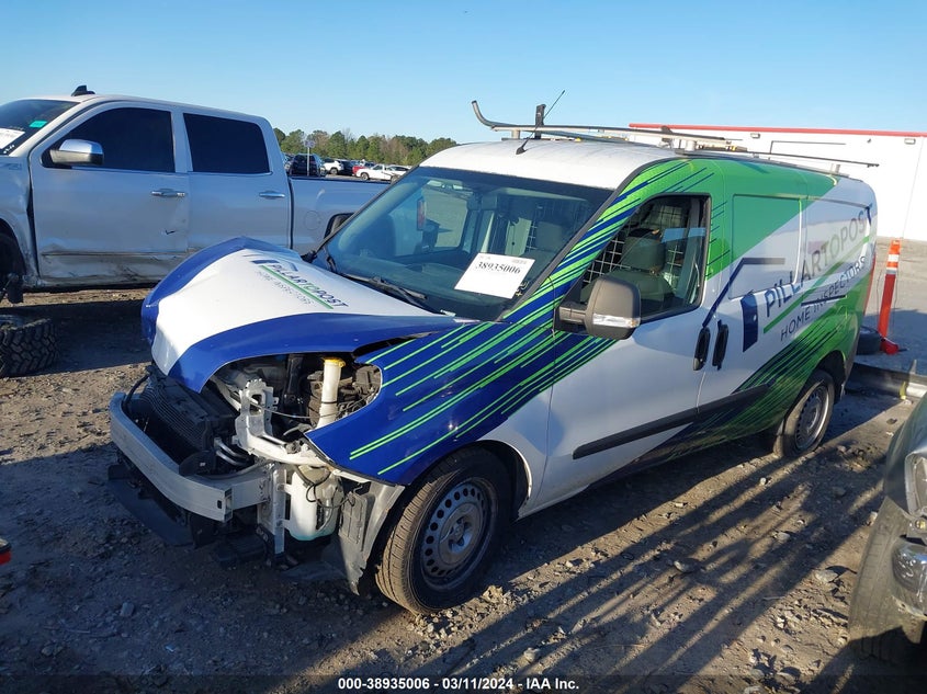 2017 Ram Promaster City Tradesman VIN: ZFBERFAB3H6H02293 Lot: 38935006