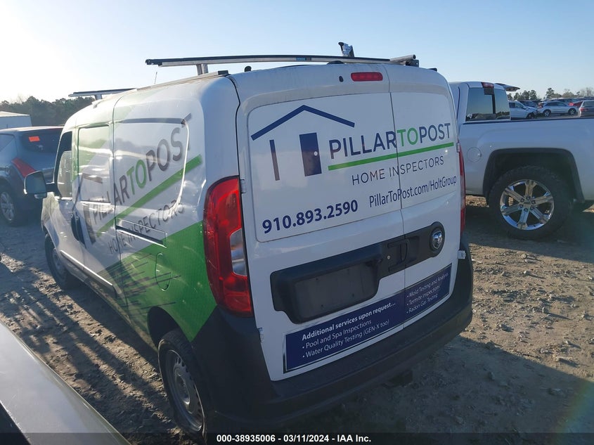 2017 Ram Promaster City Tradesman VIN: ZFBERFAB3H6H02293 Lot: 38935006