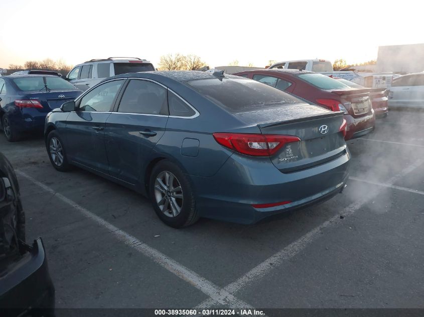 2017 HYUNDAI SONATA 2.4L - 5NPE24AF2HH517762