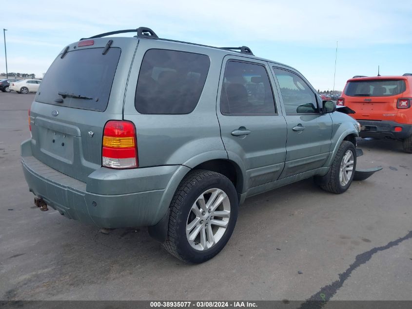 2006 Ford Escape Limited VIN: 1FMCU04156KB34029 Lot: 38935077