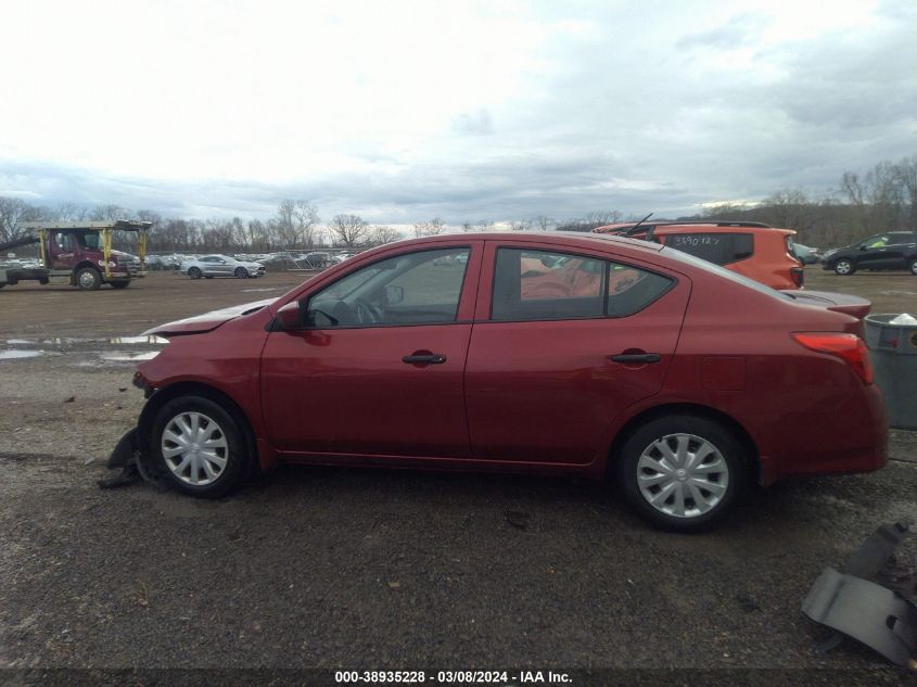 3N1CN7APXGL864170 2016 Nissan Versa 1.6 S+