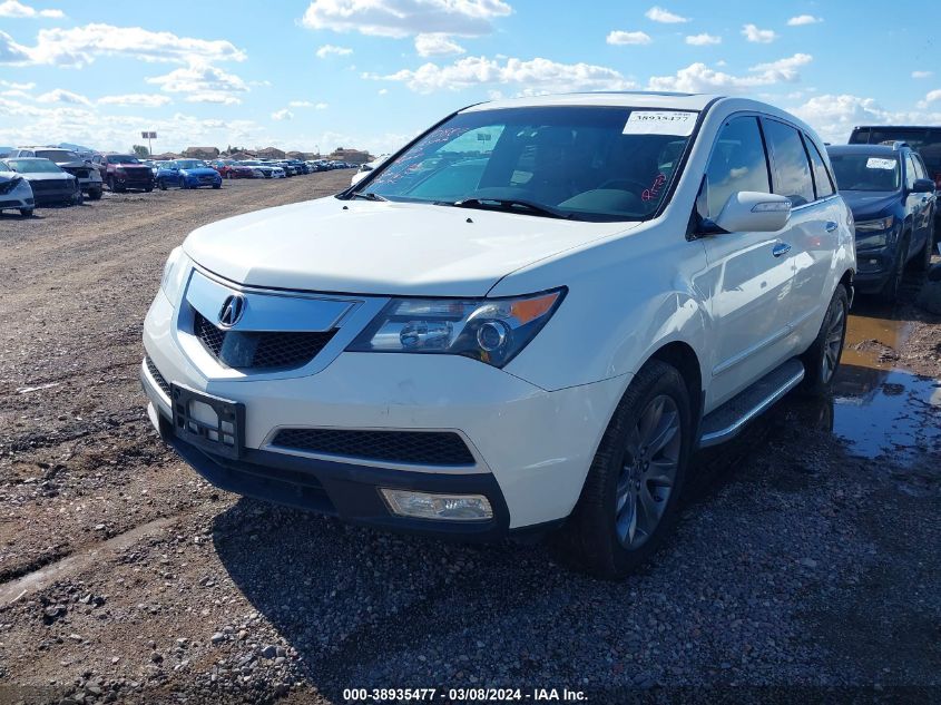 2013 Acura Mdx Advance Package VIN: 2HNYD2H67DH522423 Lot: 38935477