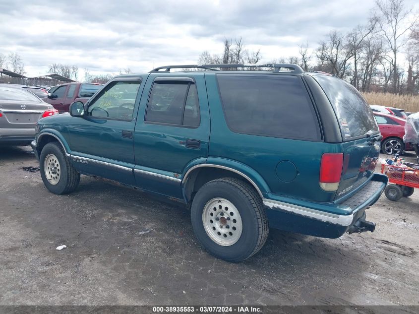 1997 Chevrolet Blazer Ls VIN: 1GNDT13W6V2150227 Lot: 38935553